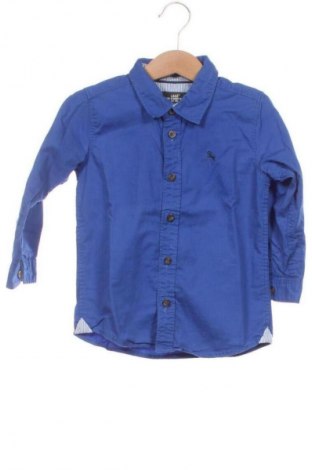 Kinderhemd H&M L.O.G.G., Größe 9-12m/ 74-80 cm, Farbe Blau, Preis 6,14 €