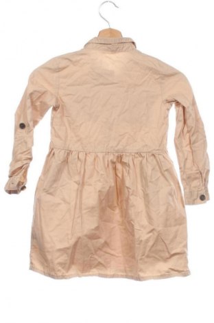 Детска рокля H&M, Размер 4-5y/ 110-116 см, Цвят Бежов, Цена 24,02 лв.