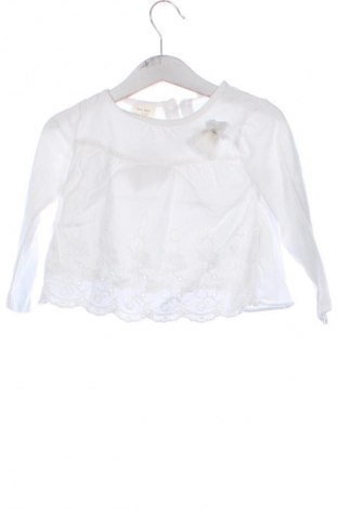 Детска рокля Zara, Размер 9-12m/ 74-80 см, Цвят Бял, Цена 19,55 лв.
