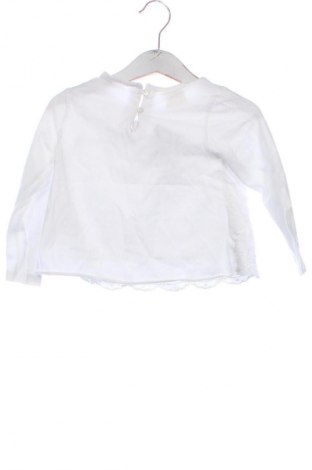 Детска рокля Zara, Размер 9-12m/ 74-80 см, Цвят Бял, Цена 19,55 лв.