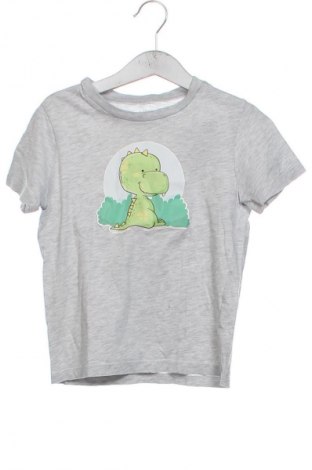 Kinder T-Shirt H&M, Größe 4-5y/ 110-116 cm, Farbe Grau, Preis 6,14 €