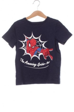 Kinder T-Shirt Marvel, Größe 6-7y/ 122-128 cm, Farbe Blau, Preis 8,00 €