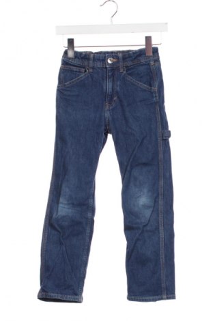 Dětské džíny  H&M, Velikost 7-8y/ 128-134 cm, Barva Modrá, Cena  419,00 Kč