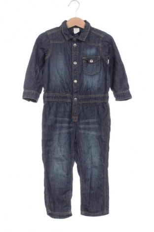 Детски гащеризон H&M, Размер 9-12m/ 74-80 см, Цвят Син, Цена 21,99 лв.