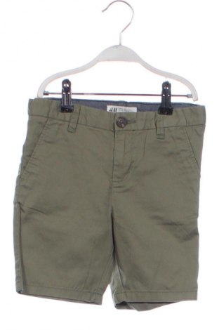 Kinder Shorts H&M, Größe 3-4y/ 104-110 cm, Farbe Grün, Preis 7,16 €