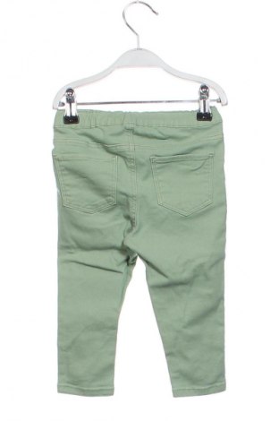 Детски панталон H&M, Размер 12-18m/ 80-86 см, Цвят Зелен, Цена 21,00 лв.