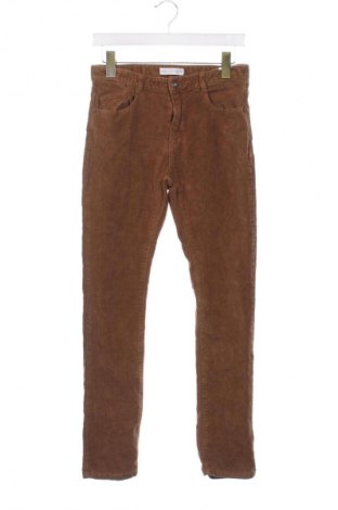 Детски панталон Zara Kids, Размер 13-14y/ 164-168 см, Цвят Кафяв, Цена 13,69 лв.