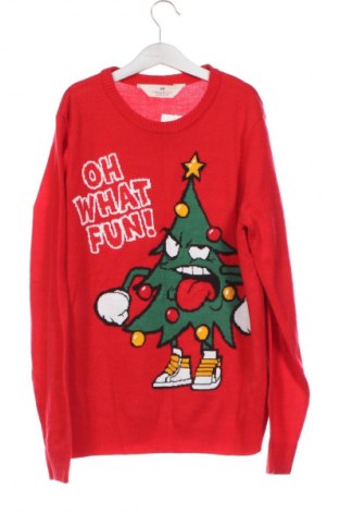 Kinderpullover H&M, Größe 13-14y/ 164-168 cm, Farbe Rot, Preis 8,70 €