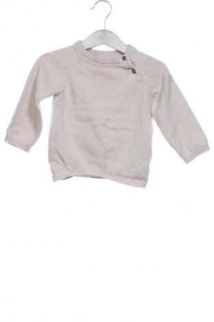 Pulover pentru copii H&M, Mărime 12-18m/ 80-86 cm, Culoare Bej, Preț 46,30 Lei