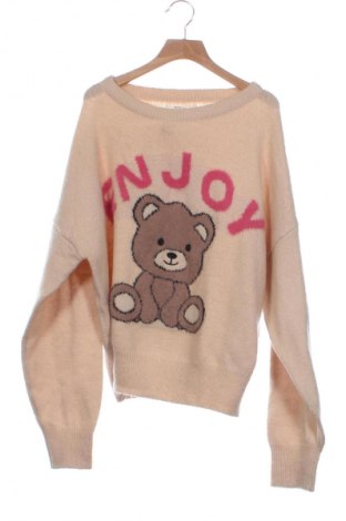 Kinderpullover Reserved, Größe 12-13y/ 158-164 cm, Farbe Beige, Preis 16,52 €
