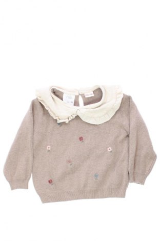 Kinderpullover Zara, Größe 12-18m/ 80-86 cm, Farbe Braun, Preis 10,23 €