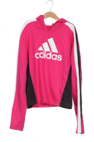 Детски суитшърт Adidas, Размер 12-13y/ 158-164 см, Цвят Розов, Цена 41,00 лв.