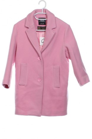 Palton pentru copii Zara, Mărime 8-9y/ 134-140 cm, Culoare Roz, Preț 65,79 Lei