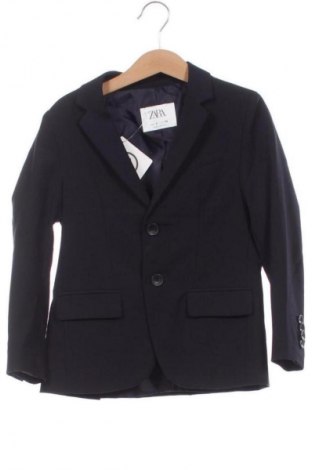Kindersakko Zara, Größe 4-5y/ 110-116 cm, Farbe Blau, Preis 10,00 €
