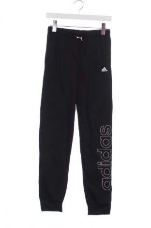 Pantaloni de trening, pentru copii Adidas, Mărime 12-13y/ 158-164 cm, Culoare Negru, Preț 117,99 Lei