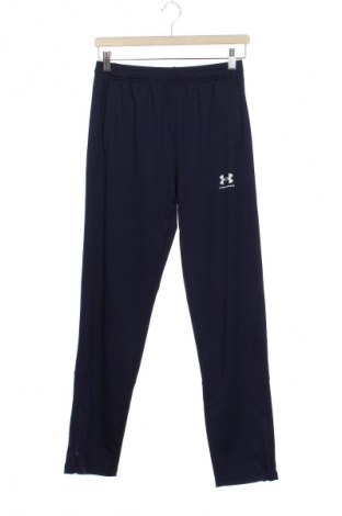Детско спортно долнище Under Armour, Размер 12-13y/ 158-164 см, Цвят Син, Цена 91,17 лв.