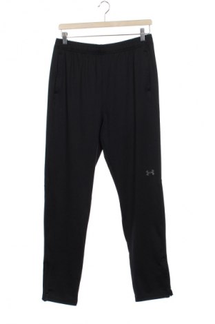 Детско спортно долнище Under Armour, Размер 12-13y/ 158-164 см, Цвят Черен, Цена 91,17 лв.