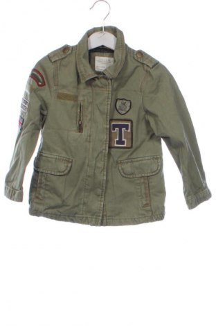 Geacă pentru copii Zara, Mărime 2-3y/ 98-104 cm, Culoare Verde, Preț 52,66 Lei