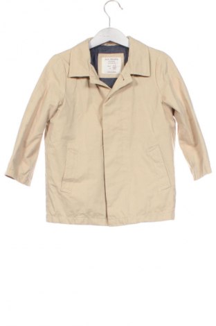 Детско яке Zara, Размер 3-4y/ 104-110 см, Цвят Бежов, Цена 13,99 лв.