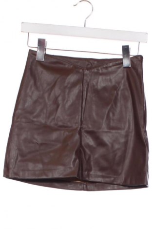 Skórzana spódnica H&M Divided, Rozmiar XS, Kolor Brązowy, Cena 43,99 zł