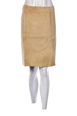 Lederrock Sisley, Größe M, Farbe Beige, Preis € 55,79
