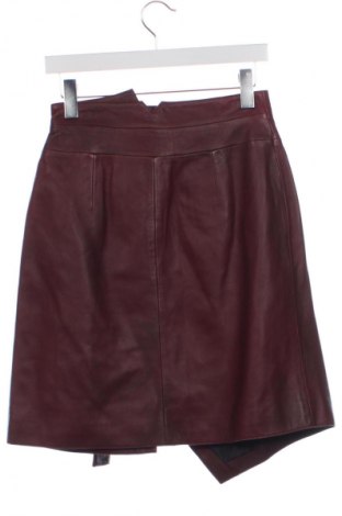 Skórzana spódnica Unbranded, Rozmiar XS, Kolor Czerwony, Cena 244,99 zł