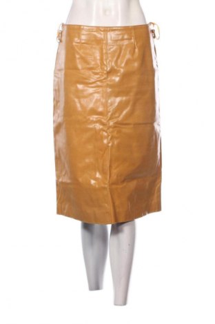 Lederrock Unbranded, Größe M, Farbe Gelb, Preis € 29,99