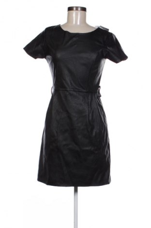Lederkleid Made In Italy, Größe M, Farbe Schwarz, Preis 9,99 €