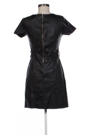 Lederkleid Made In Italy, Größe M, Farbe Schwarz, Preis 9,99 €
