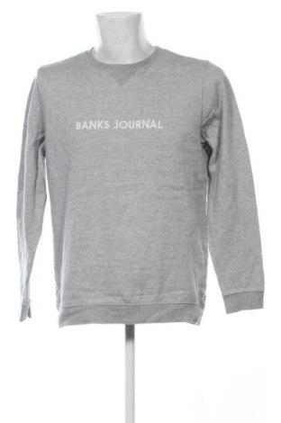 Ανδρική μπλούζα Banks Journal, Μέγεθος L, Χρώμα Γκρί, Τιμή 56,99 €