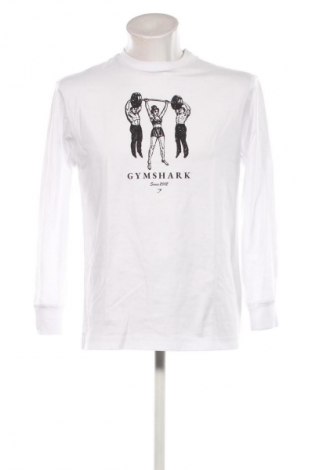 Мъжка блуза Gymshark, Размер S, Цвят Бял, Цена 27,00 лв.