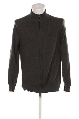 Herren Strickjacke C&A, Größe L, Farbe Grün, Preis 20,02 €