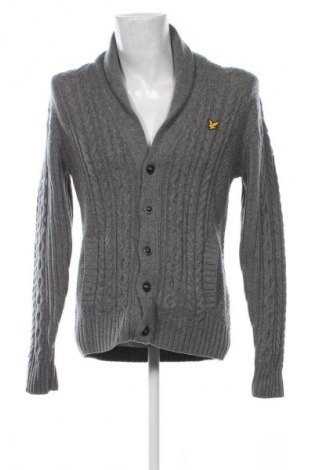 Ανδρική ζακέτα Lyle & Scott, Μέγεθος XL, Χρώμα Γκρί, Τιμή 30,18 €