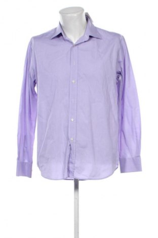 Herrenhemd Bigotti, Größe L, Farbe Lila, Preis € 18,99