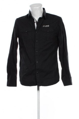 Herrenhemd Cargo, Größe L, Farbe Schwarz, Preis 27,70 €