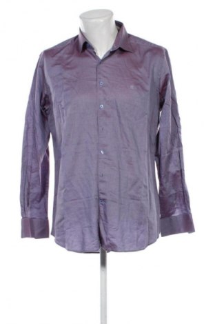 Herrenhemd Enrico Benetti, Größe L, Farbe Lila, Preis € 11,74