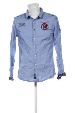 Herrenhemd Glo Story, Größe S, Farbe Blau, Preis € 11,99
