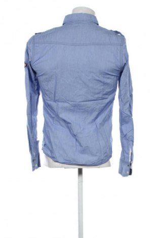 Herrenhemd Glo Story, Größe M, Farbe Blau, Preis € 11,99