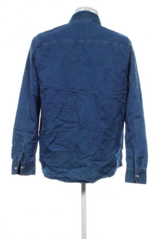 Мъжка риза H&M, Размер M, Цвят Син, Цена 18,99 лв.
