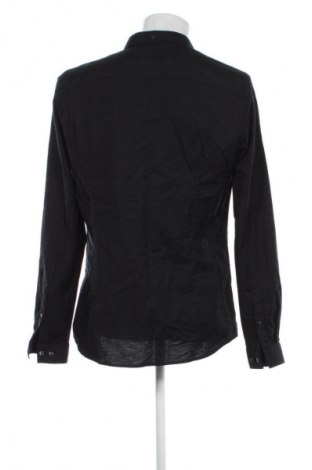 Cămașă de bărbați River Island, Mărime L, Culoare Negru, Preț 89,47 Lei