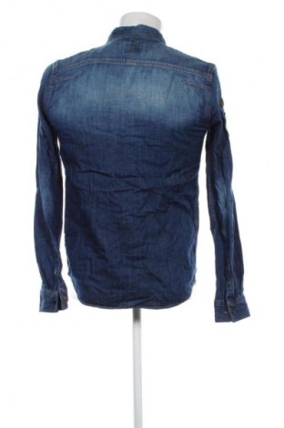 Ανδρικό πουκάμισο Superdry, Μέγεθος S, Χρώμα Μπλέ, Τιμή 13,99 €