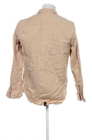Herrenhemd Unbranded, Größe S, Farbe Beige, Preis € 8,99