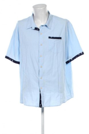 Herrenhemd Unbranded, Größe 4XL, Farbe Blau, Preis 12,99 €