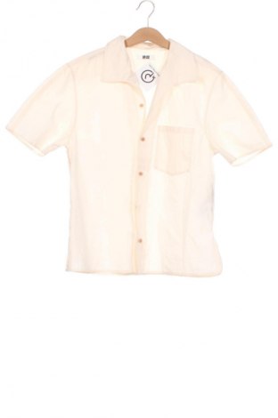 Мъжка риза Uniqlo, Размер XS, Цвят Екрю, Цена 33,93 лв.