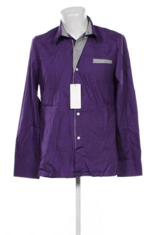 Herrenhemd Vogue, Größe 4XL, Farbe Lila, Preis 23,99 €