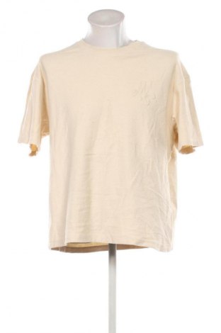 Herren T-Shirt Bershka, Größe XL, Farbe Ecru, Preis € 6,99