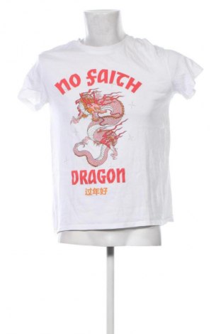 Ανδρικό t-shirt Cropp, Μέγεθος M, Χρώμα Λευκό, Τιμή 8,00 €