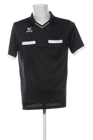 Herren T-Shirt Erima, Größe M, Farbe Schwarz, Preis 4,99 €
