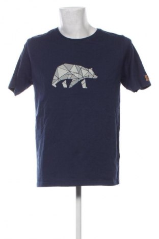 Męski T-shirt FORSBERG, Rozmiar L, Kolor Niebieski, Cena 54,99 zł