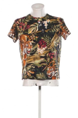 Мъжка тениска H&M, Размер L, Цвят Многоцветен, Цена 19,00 лв.